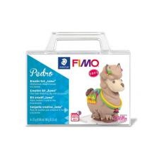 FIMO Gyurma készlet, 4x25 g, égethető, FIMO \"Soft Creative\", Pedro Láma süthető gyurma