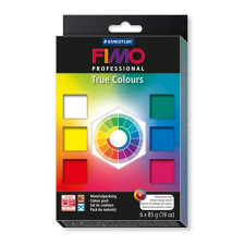 FIMO Gyurma készlet, 6x85 g, égethető, fimo &quot;professional true colours&quot;, 6 különböző szín 8003 01 süthető gyurma