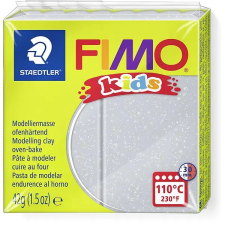 FIMO Kids, 42g - glitter ezüst kreatív és készségfejlesztő