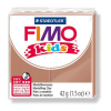 FIMO Kids Gyurma, 42 g, égetheto, világosbarna