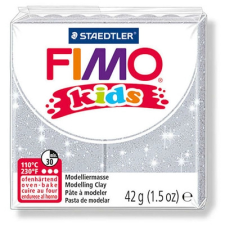  Fimo Kids süthető gyurma, 42g glitter ezüst süthető gyurma