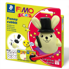 FIMO Kids süthető gyurma készlet, 2x42 g - Funny rabbit, vicces nyuszi süthető gyurma