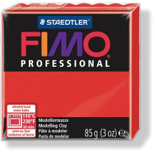 FIMO Professional 8004, 85g - piros gyurma
