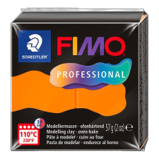 FIMO Professional süthető gyurma, 57 g - narancssárga, orange (8040-4) süthető gyurma