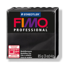 FIMO Professional süthető gyurma, 85 g - fekete (8004-9) modellmassza