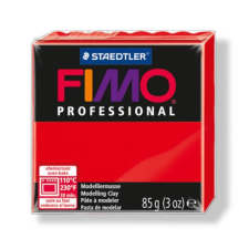 FIMO Professional süthető gyurma, 85 g - piros (8004-200) modellmassza