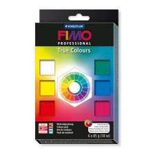 FIMO "Professional True Colours" gyurma készlet 6x85g égethető 6 különböző szín (8032 01) (8003 01) kreatív és készségfejlesztő