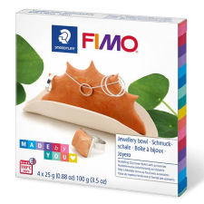 FIMO Soft DIY süthető gyurma készlet, 4x25 g - Ékszertartó süthető gyurma