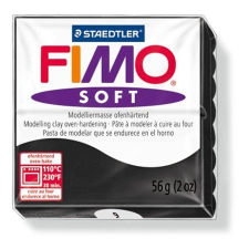 FIMO "Soft" gyurma 56g égethető fekete (8020-9) (8020-9) gyurma