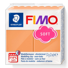 Fimo soft gyurma, 57g, papaya sorbet kreatív és készségfejlesztő