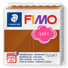 Fimo Soft süthető gyurma, 57g karamell süthető gyurma