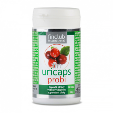 Finclub Uricaps Probi Tőzegáfonya kivonat probiotikummal, húgyutakra, antioxidáns vitamin és táplálékkiegészítő