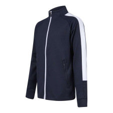 Finden + Hales FHLV873 gyerek tréning felső, Navy/White-9/10 gyerek pulóver, kardigán