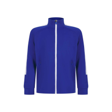 Finden + Hales FHLV873 gyerek tréning felső, Royal/White-11/12 gyerek pulóver, kardigán