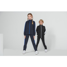 Finden + Hales Gyerek nadrág Finden + Hales FHLV883 Kid'S Knitted Tracksuit pants -11/12, Black/White