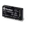 Finder 34.51.7.012.0019 Ultravékony printrelé,1 váltóérintkező,6A