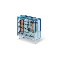 Finder 405190060000 Miniatűr printrelé, 1 váltóérintkező,10A villanyszerelés