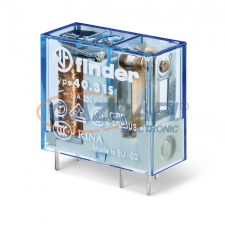 Finder 40.31.7.018.5000 Miniatűr printrelé, 1 váltóérintkező,10A villanyszerelés