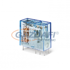 Finder 40.52.7.012.5001 Miniatűr printrelé, 2 váltóérintkező, 8A villanyszerelés