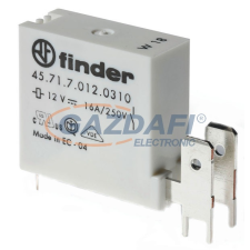 Finder 45.71.7.024.0310 Printrelé, 1 záróérintkező, 16A villanyszerelés