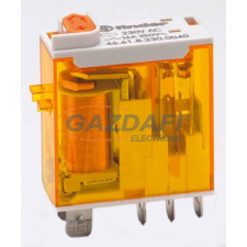 Finder 46.61.8.012.0040 Miniatűr ipari relé, 1 váltóérintkező, 16A villanyszerelés