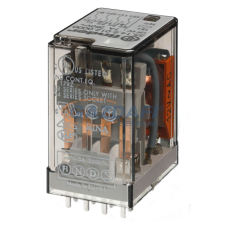 Finder 55.14.8.048.0000 Miniatűr ipari relé, 4 váltóérintkező, 7A villanyszerelés