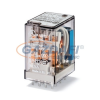 Finder 55.14.8.230.0050 Miniatűr ipari relé, 4 váltóérintkező, 7A, AC (50/60 Hz), 230V, CO