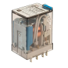 Finder 55.34 miniatűr ipari relé 7A 24VDC 4CO Finder