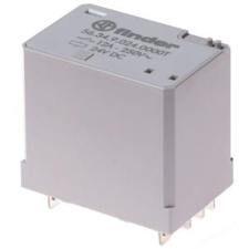 Finder 563491100000T Miniatűr  telj.relé, 4 váltóé, 12A villanyszerelés