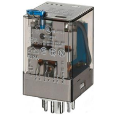 Finder 601391100070 Ipari relé, 3 váltóé, 10A villanyszerelés