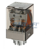 Finder 60.12.8.230.5050 Ipari relé, 2 váltóérintkező, 10A