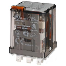 Finder 623381100040 Teljesítményrelé, 3 váltóé, 16A villanyszerelés