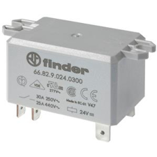 Finder 668281100300 Teljesítményrelé, 2 záróé, 30A villanyszerelés