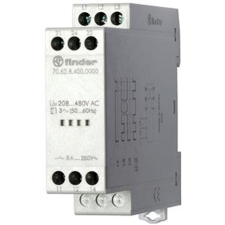 Finder 706284000000 Fázissorrendet, kiesést felügyelő relé villanyszerelés