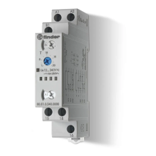 Finder 80.01.0.240.0000 Multifunkciós relé 12-240VAC/DC villanyszerelés