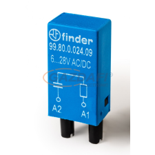 Finder 99.80.0.024.09 Dugaszolható modul villanyszerelés