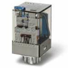 Finder Ipari relé, 2 váltóérintkező, 10A, 110 V villanyszerelés