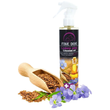 Fine Dog Lněný olej s rozprašovačem 250 ml vitamin, táplálékkiegészítő kutyáknak