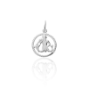 Fine Silver 925-ös ezüst vízöntő horoszkóp medál - AG1-1-8-11-100
