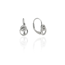 Fine Silver AG122475 - Ezüst hagyományos záras beakasztós női fülbevaló pár fülbevaló