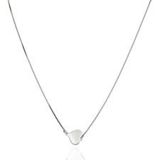 Fine Silver AG123080 - Ezüst nyaklánc medállal Hossz: 42 - 45 cm nyaklánc