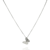 Fine Silver AG123318 - Ezüst nyaklánc medállal Hossz: 42 - 45 cm