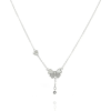 Fine Silver AG123346 - Ezüst nyaklánc medállal Hossz: 42 - 45 cm