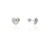 Fine Silver AG123510 - Ezüst beszúrós fülbevaló