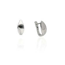 Fine Silver AG124016 - Ezüst francia záras női fülbevaló pár fülbevaló