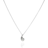 Fine Silver AG124273 - Ezüst nyaklánc medállal Hossz: 42 - 45 cm