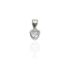 Fine Silver AG124887 - Ezüst szív medál medál