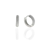 Fine Silver AG125032 - Ezüst bepattintós női fülbevaló pár