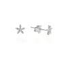 Fine Silver AG125121 - Ezüst beszúrós stekker záras fülbevaló