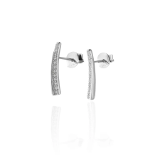 Fine Silver AG125167 - Ezüst beszúrós stekker záras fülbevaló fülbevaló